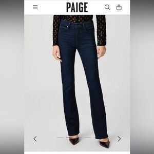 PAIGE Manhattan high-rise bootcut jeans